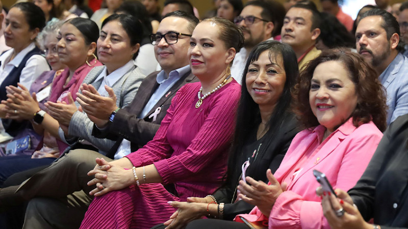 Arranca Salud Michoacán campaña de sensibilización del cáncer de mama