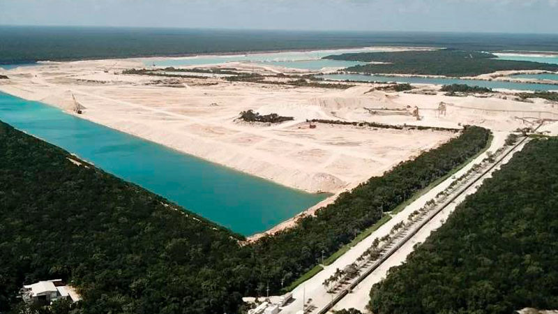 ﻿Calica causa desastre ecológico en Quintana Roo; AMLO pide a empresa estadounidense aceptar compra 