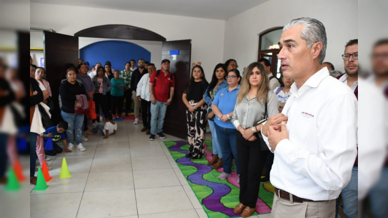 Inaugura DIF Centro de Atención a Menores y Adolescentes en Tanhuato