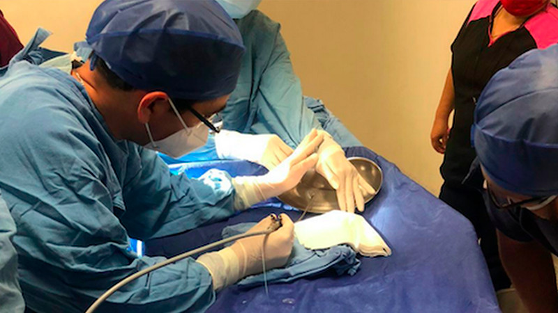 Realizan cirugía a feto de 26 semanas 