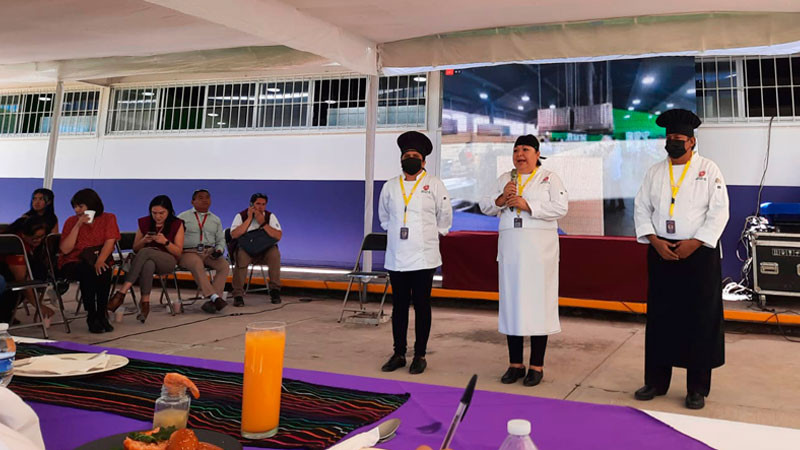 SEP promueve usos y costumbres a través del Concurso Nacional Gastronómico de los Cecati 