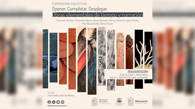 Inaugurarán Secum exposición colectiva en el Clavijero 