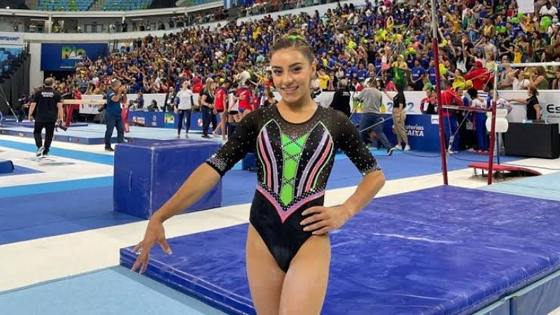 La gimnasta mexicana Ahtziri Sandoval consigue su boleto a los Juegos Olímpicos París 2024 