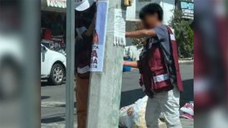 Diputado del PAN acusa a Morena de usar menores para repartir propaganda en CDMX 