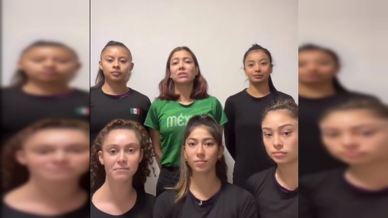 Selección Mexicana de Gimnasia Rítmica comparte video varadas en Israel; solicitan auxilio 