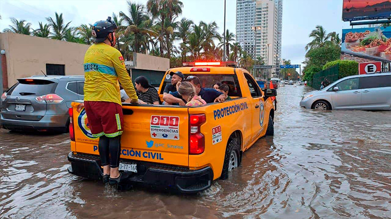 Clases en Sinaloa son suspendidas debido a la cercanía de la tormenta "Lidia"  