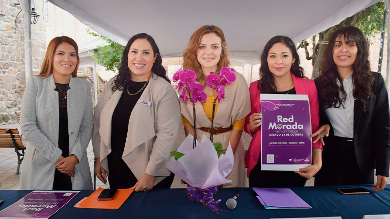 SeCultura Morelia y Red Morada organizan “Mercadita Cultural”