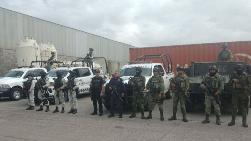 Guardia Civil, Sedena y GN despliegan elementos en Morelia para prevenir y disuadir ilícitos
