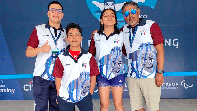 Concluye positiva actuación de IMCUFIDE en el Citi Para Swimming World Series 2023 