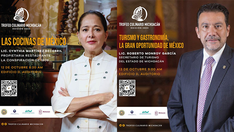 El Trofeo Culinario de Michoacán anuncia ciclo de Conferencias en la UTM 