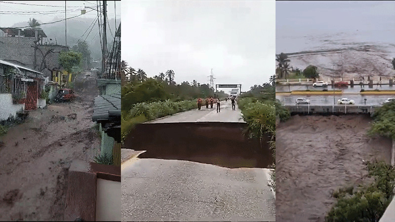 Inundaciones y una persona desaparecida deja tormenta ‘Max’ tras su paso en Guerrero 