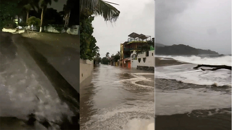 En Nayarit, huracán ‘Lidia’ categoría 4 cobra su primera víctima 
