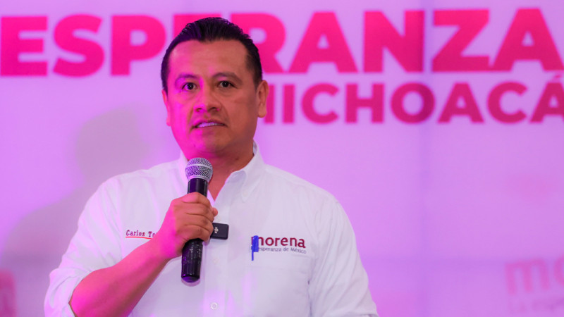 Michoacán requiere continuidad a la 4T en la presidencia: Torres Piña 