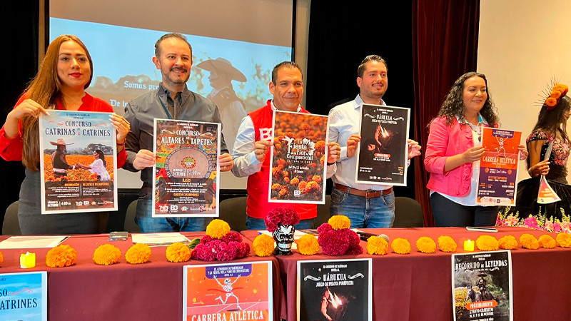 Sectur invita a vivir la Fiesta de la Flor de Cempasúchil en Tarímbaro 