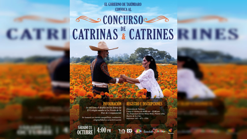 Gobierno de Tarímbaro invita a la Fiesta de la Flor de Cempasúchil 
