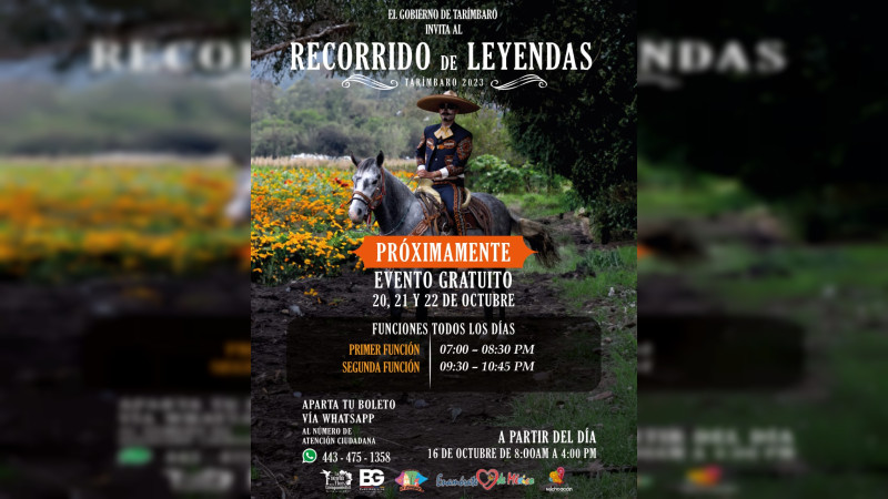 Gobierno de Tarímbaro invita a la Fiesta de la Flor de Cempasúchil 