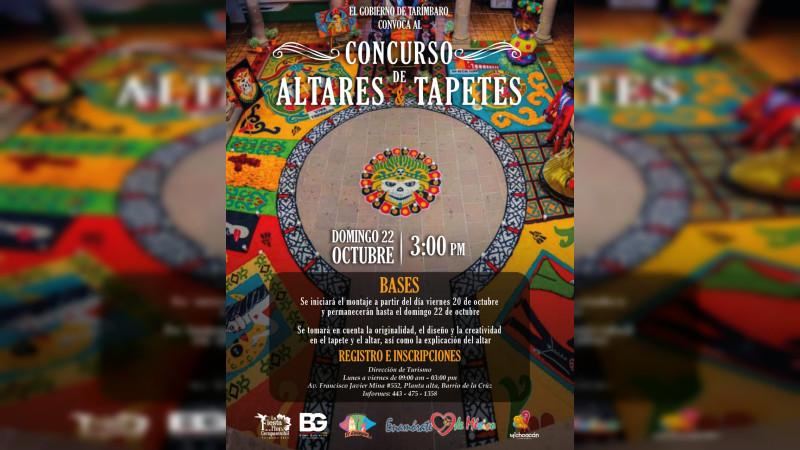 Gobierno de Tarímbaro invita a la Fiesta de la Flor de Cempasúchil 