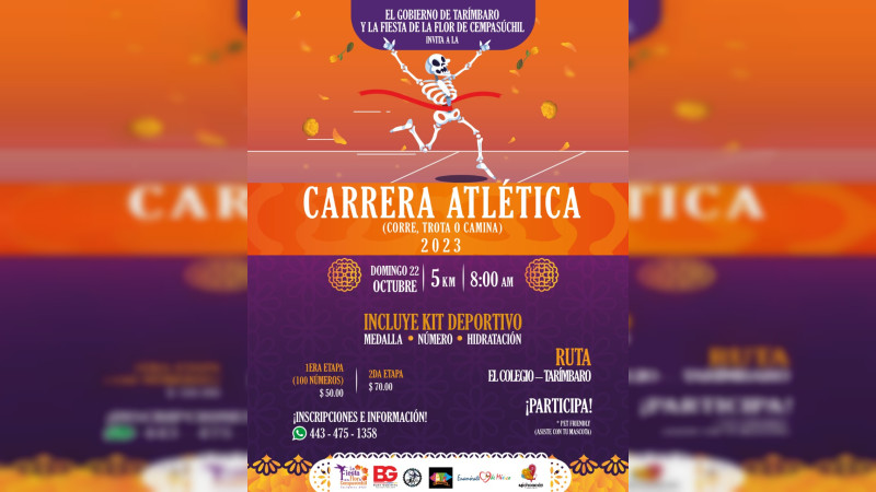 Gobierno de Tarímbaro invita a la Fiesta de la Flor de Cempasúchil 