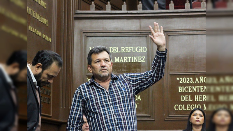 El diputado Reyes Cosari celebra aprobación de Ley de Búsqueda de Personas Desaparecidas en Michoacán 
