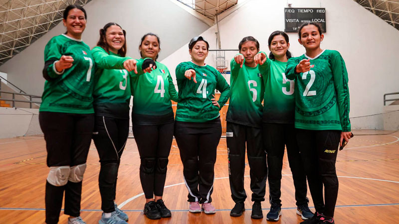 Selección de Golbol mexicano busca boleto a París 2024 en Juegos Parapanamericanos 