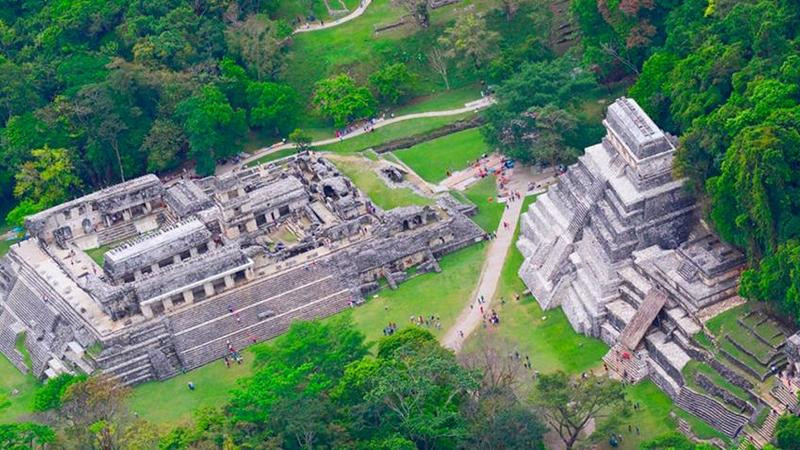 AMLO presume rescate de 27 zonas arqueológicas en la ruta del Tren Maya 