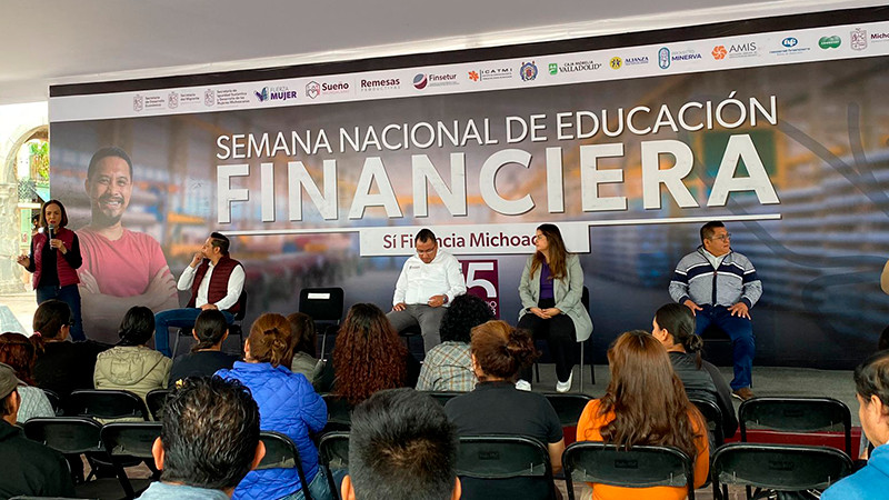 Contribuye Sí Financia a la educación financiera de Michoacán