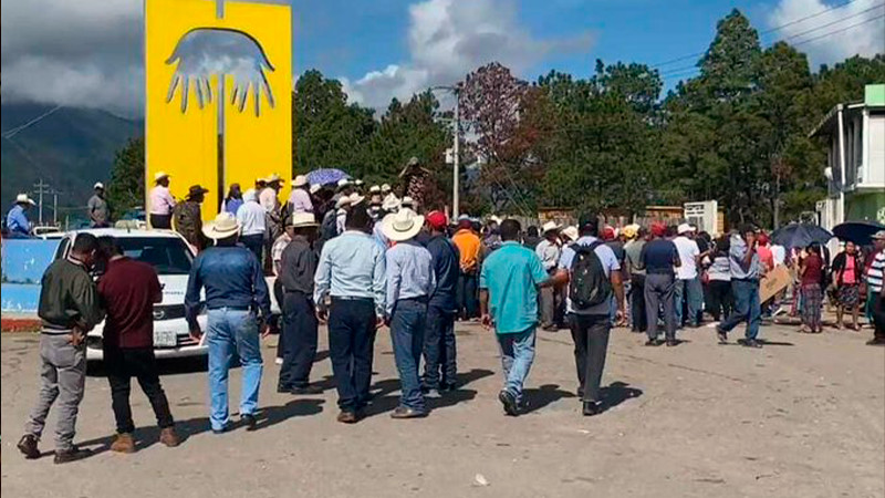 Pobladores originarios de Chiapas, exigen la liberación de 30 indígenas secuestrados por criminales  