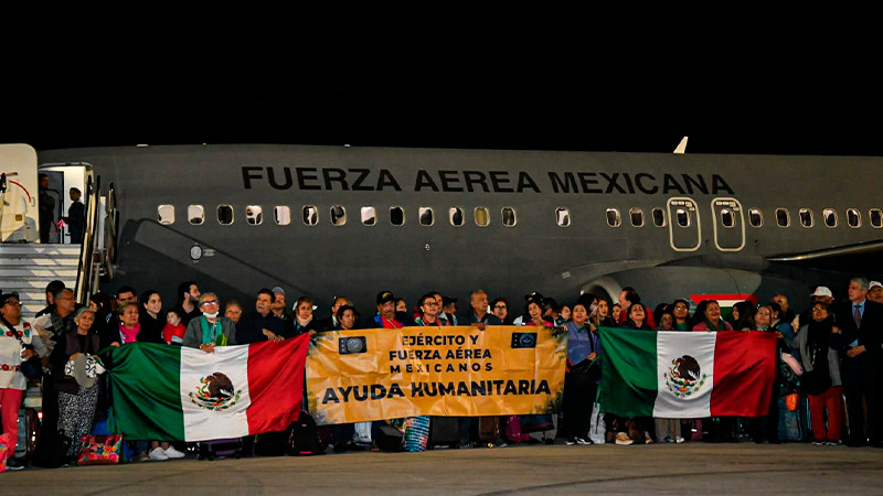 Gobierno de México, anuncia puente aéreo para rescatar a mexicanos restantes en Israel  