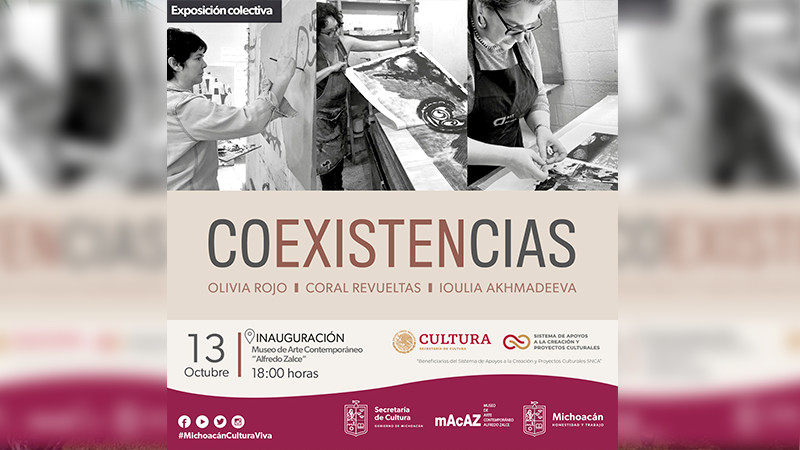 Inaugurará Secum dos exposiciones de mujeres artistas en el MACAZ 