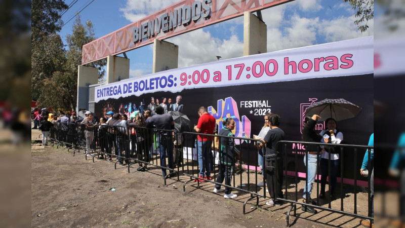 ¡Exitazo!, van 83 mil boletos entregados para conciertos en el Morelos