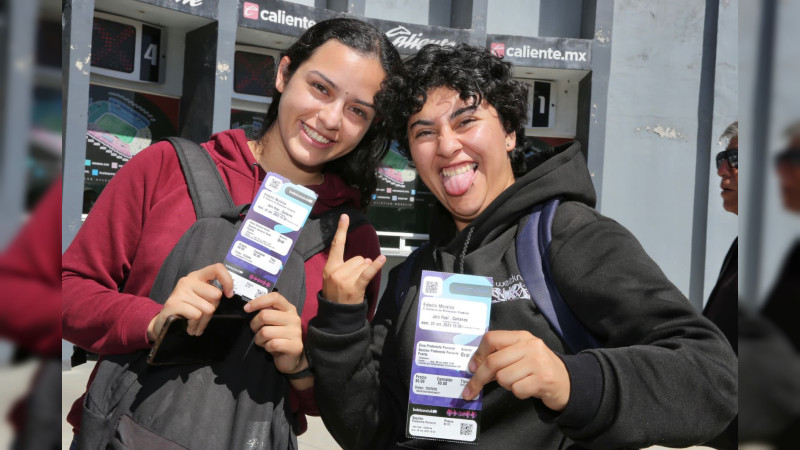 ¡Exitazo!, van 83 mil boletos entregados para conciertos en el Morelos