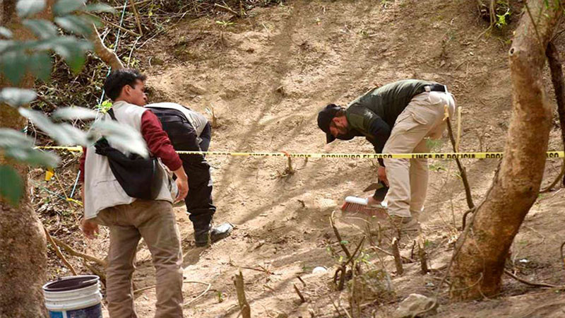 Lluvias en Guerrero dejan al descubierto restos humanos 