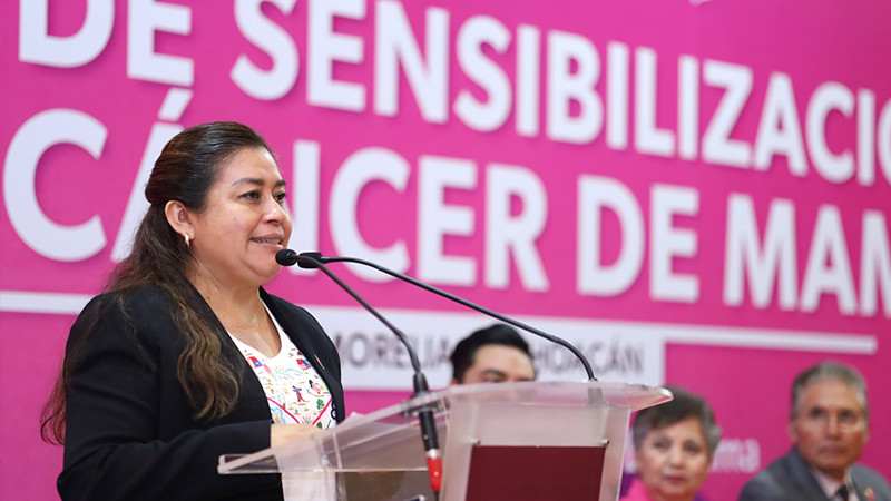 Salud Michoacán entregará 150 prótesis mamarias a mujeres con cáncer