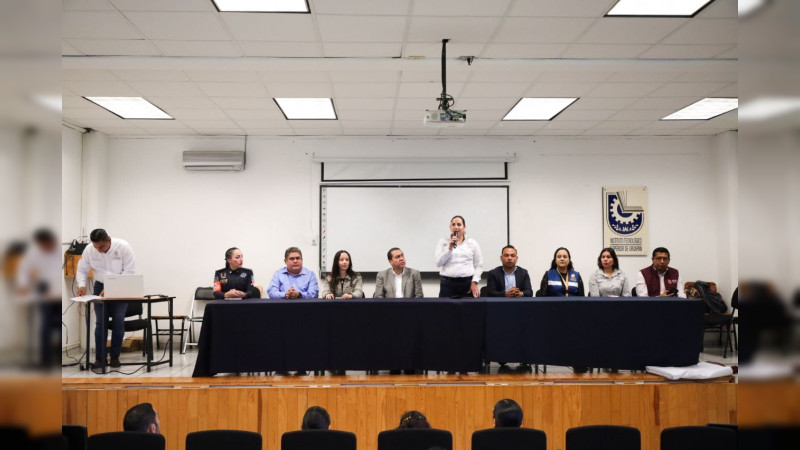 Yadira Ramírez Mora, SEE y UNICEF inauguraron el programa Escuelas por la Igualdad en Uruapan