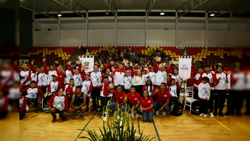 Michoacán, listo para los Paranacionales Conade 2023