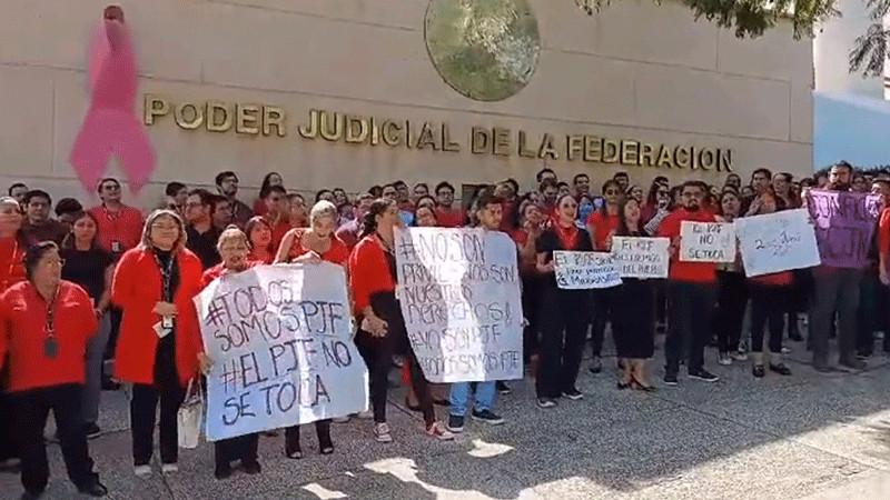 Ante extinción de fideicomisos, trabajadores del Poder Judicial amenazan con realizar paro nacional 