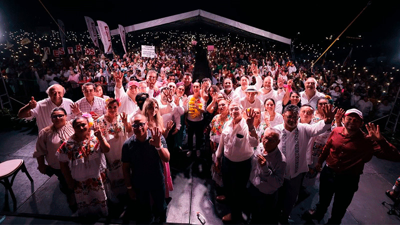 Empresarios, artistas, deportistas y miembros de pueblos originarios de Yucatán se suman al Acuerdo de Unidad para continuar la 4T 