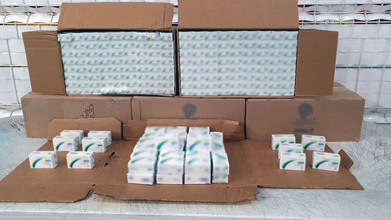 Interceptan 46 mil 500 tabletas de medicamento controlado en Querétaro  