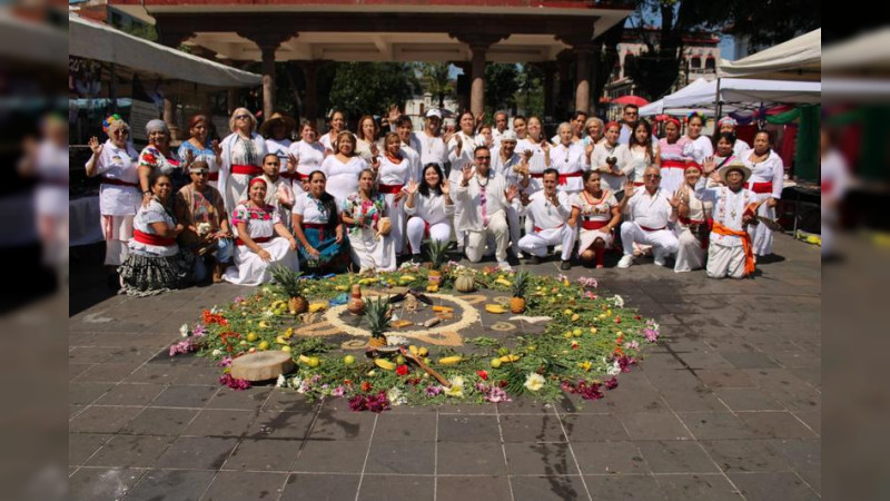 Inauguran festival por el Día Mundial de la Medicina Natural en Uruapan 
