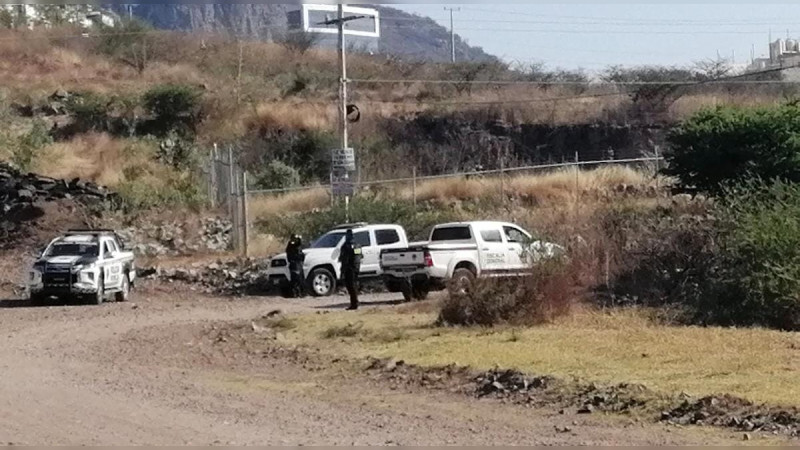 Hallan cuerpo sin identificar en colonia Lomas de Guadalupe de Morelia, Michoacán 