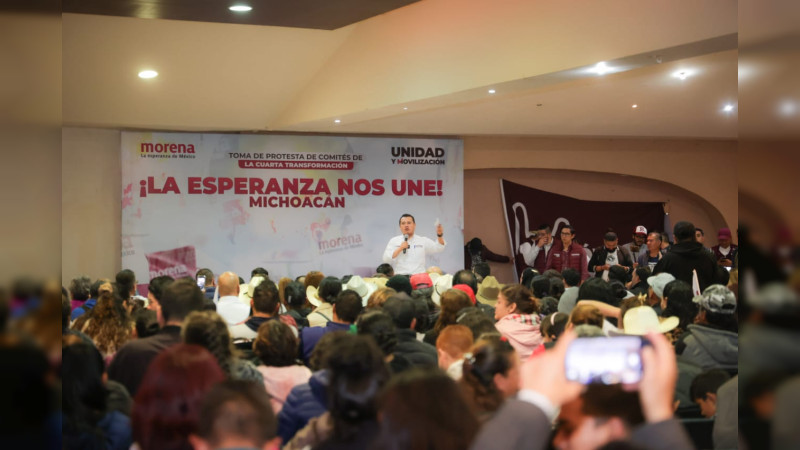 Defensa de la 4T se fortalece en territorio, con la suma de ciudadanos a Comités: Torres Piña