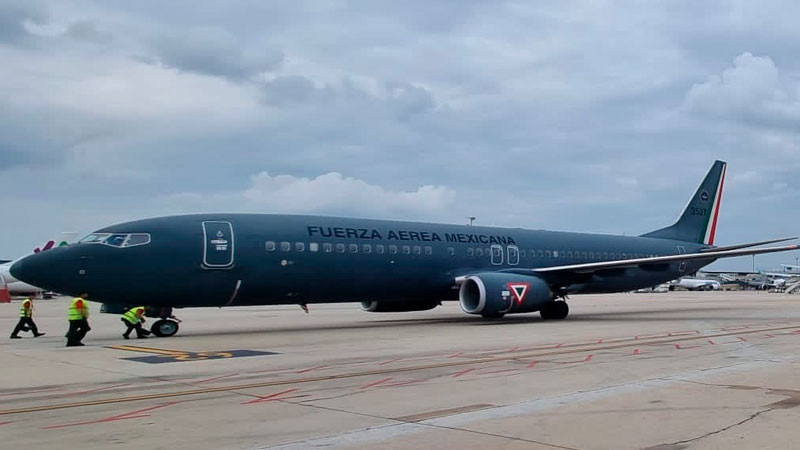 Aeronaves de la Fuerza Aérea Mexicana regresan por 275 mexicanos que siguen en Israel 