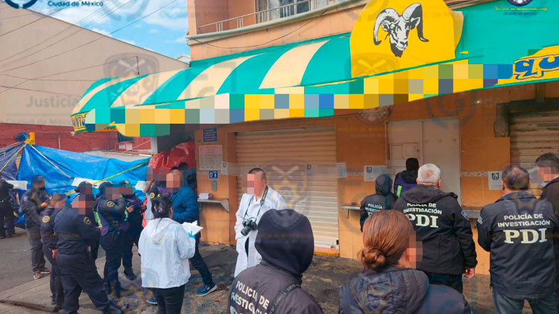 Fiscalía de la CDMX asegura la taquería El Borrego Viudo tras riña 
