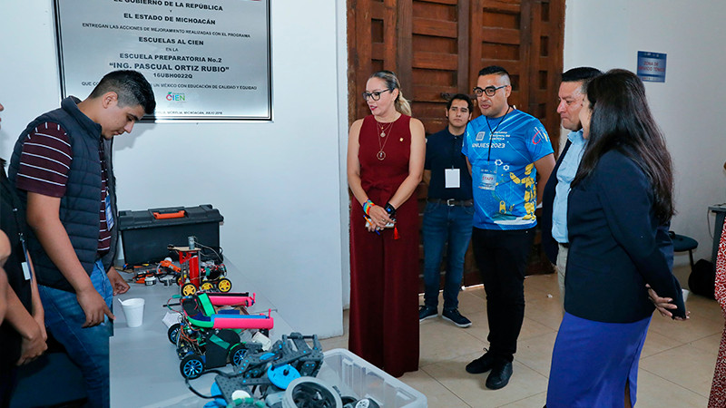 La UMSNH es el epicentro de las y los futuros genios: arranca Concurso Regional de Robótica