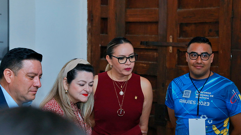 La UMSNH es el epicentro de las y los futuros genios: arranca Concurso Regional de Robótica