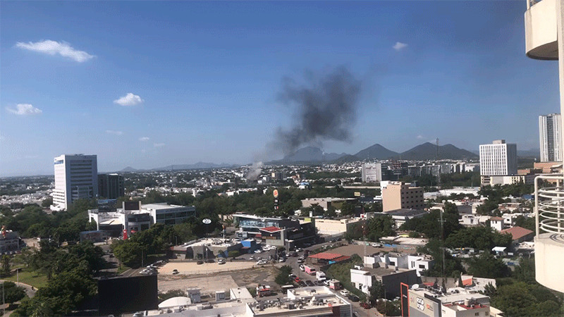 Sector nor-poniente de Culiacán se queda sin suministro eléctrico tras incendio en subestación de la CFE 