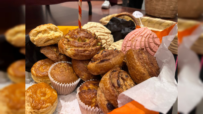 Deléitate con el pan recién horneado en esta feria de Santa María, en Morelia