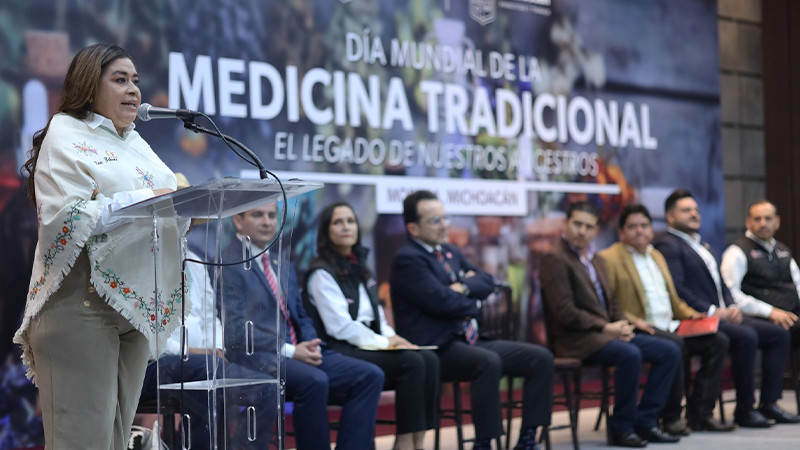 Herbolaria, otra opción para el cuidado de la salud: Salud Michoacán