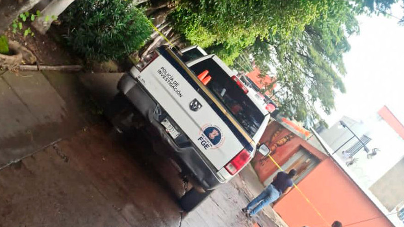 Asesinan a hombre a balazos, cerca del Colegio de Bachilleres en Uruapan  