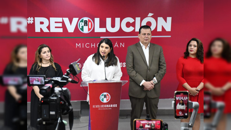 Insiste PRI Michoacán al IEM para revisar acción afirmativa a favor de las mujeres